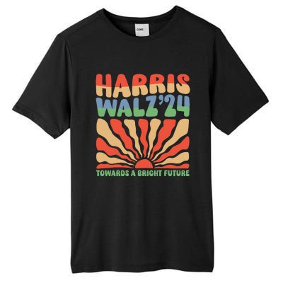 Harris Walz 24 Towards A Bright Future Tall Fusion ChromaSoft Performance T-Shirt