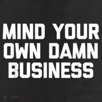 Harris Walz 2024 Mind Your Own Damn Business 11oz C Handle Ceramic Mug