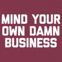 Harris Walz 2024 Mind Your Own Damn Business 16oz Travel Tumbler