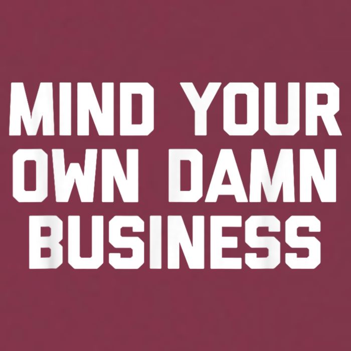 Harris Walz 2024 Mind Your Own Damn Business 16oz Travel Tumbler