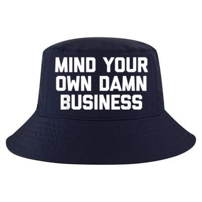 Harris Walz 2024 Mind Your Own Damn Business Cool Comfort Performance Bucket Hat