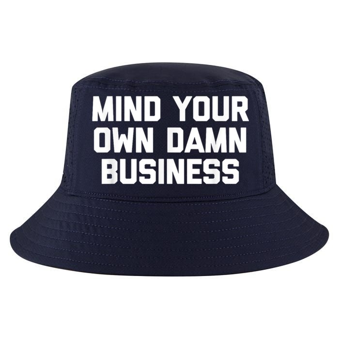 Harris Walz 2024 Mind Your Own Damn Business Cool Comfort Performance Bucket Hat