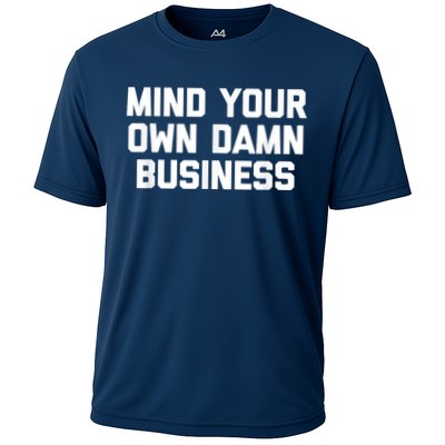 Harris Walz 2024 Mind Your Own Damn Business Performance Shirt