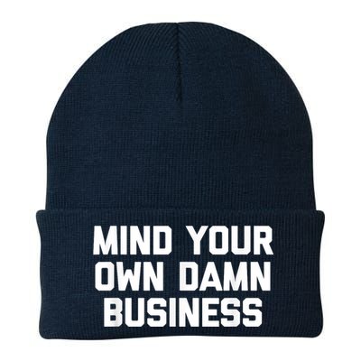Harris Walz 2024 Mind Your Own Damn Business Beanie