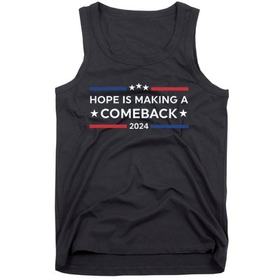 Harris Walz 2024 Hope Is Making A Comeback Tank Top