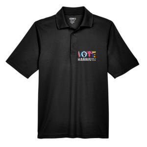 Harris Walz 24 Vote Books Lgbt Election Men's Origin Performance Pique Polo