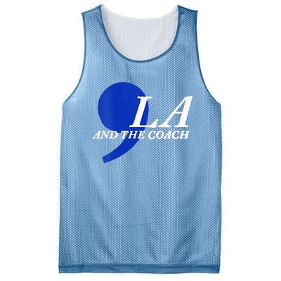 Harris Walz 2024 Comma La And The Coach Mesh Reversible Basketball Jersey Tank