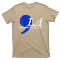 Harris Walz 2024 Comma La And The Coach T-Shirt