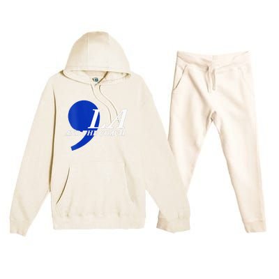 Harris Walz 2024 Comma La And The Coach Premium Hooded Sweatsuit Set