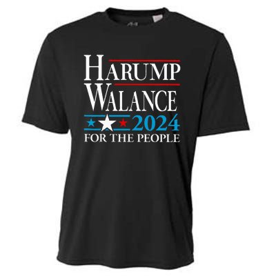 Harump Wallace 2024 Harris Trump Walz Vance Cooling Performance Crew T-Shirt