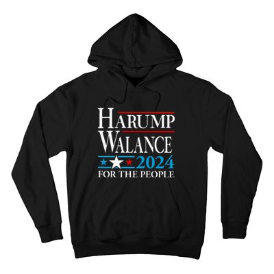 Harump Wallace 2024 Harris Trump Walz Vance Hoodie