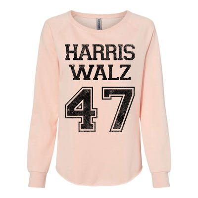 Harris Walz 2024 Campaign For President Vintage Harris Waltz Womens California Wash Sweatshirt