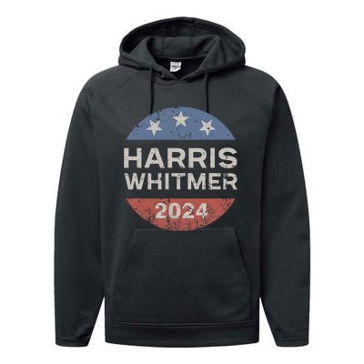 Harris Whitmer 2024 Vintage Button Performance Fleece Hoodie