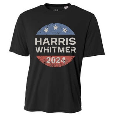 Harris Whitmer 2024 Vintage Button Cooling Performance Crew T-Shirt