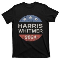 Harris Whitmer 2024 Vintage Button T-Shirt