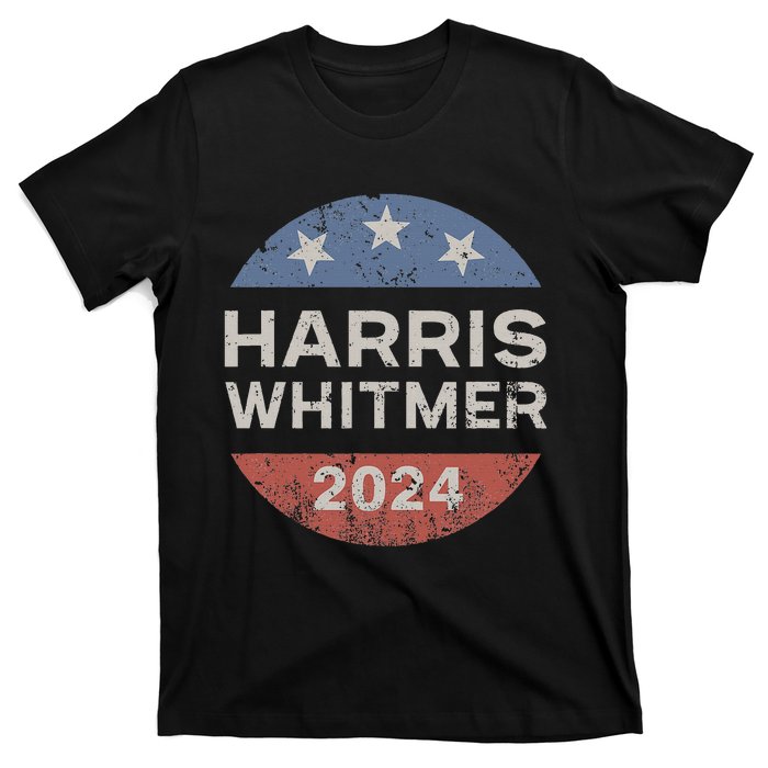 Harris Whitmer 2024 Vintage Button T-Shirt