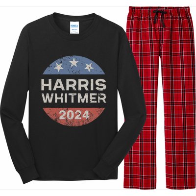 Harris Whitmer 2024 Vintage Button Long Sleeve Pajama Set