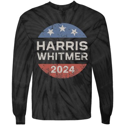 Harris Whitmer 2024 Vintage Button Tie-Dye Long Sleeve Shirt