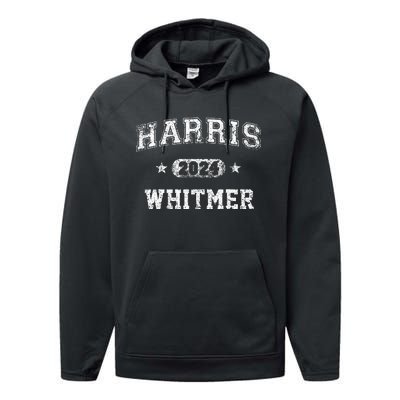 Harris Whitmer 2024 Vintage Team Performance Fleece Hoodie