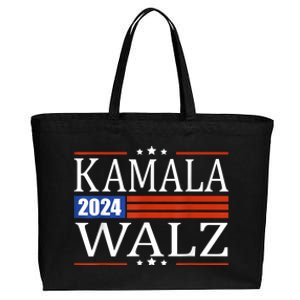 Harris Waltz 2024 Kamala Harris Tim Waltz 2024 Cotton Canvas Jumbo Tote