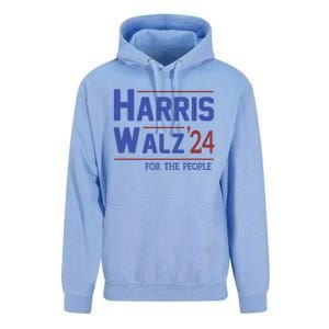 Harris Walz 2024 President American Flag Kamala Harris Waltz Unisex Surf Hoodie