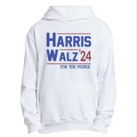 Harris Walz 2024 President American Flag Kamala Harris Waltz Urban Pullover Hoodie