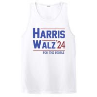 Harris Walz 2024 President American Flag Kamala Harris Waltz PosiCharge Competitor Tank