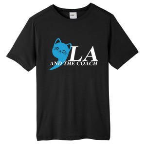 Harris Walz 2024 Comma La And The Coach Gift Tall Fusion ChromaSoft Performance T-Shirt