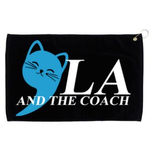 Harris Walz 2024 Comma La And The Coach Gift Grommeted Golf Towel