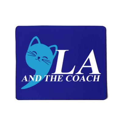 Harris Walz 2024 Comma La And The Coach Gift Mousepad