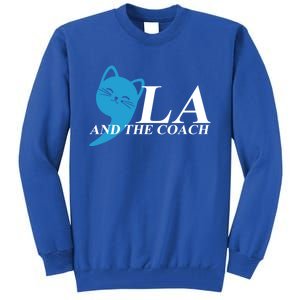 Harris Walz 2024 Comma La And The Coach Gift Tall Sweatshirt