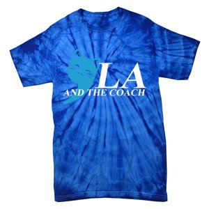 Harris Walz 2024 Comma La And The Coach Gift Tie-Dye T-Shirt