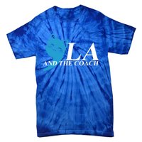 Harris Walz 2024 Comma La And The Coach Gift Tie-Dye T-Shirt