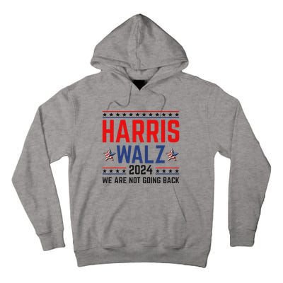 Harris Waltz 2024 Kamala Tim Election Campaign Art Tall Hoodie