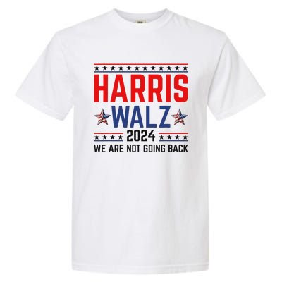 Harris Waltz 2024 Kamala Tim Election Campaign Art Garment-Dyed Heavyweight T-Shirt