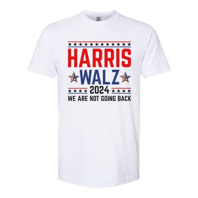 Harris Waltz 2024 Kamala Tim Election Campaign Art Softstyle CVC T-Shirt