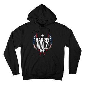 Harris Walz 2024 Kamala Harris Tom Walz Usa Hoodie