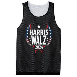 Harris Walz 2024 Kamala Harris Tom Walz Usa Mesh Reversible Basketball Jersey Tank