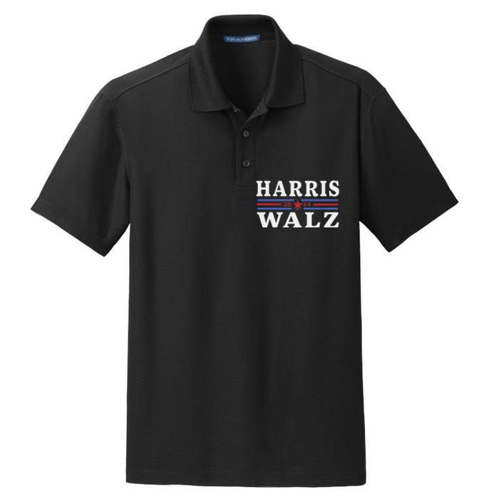 Harris Waltz 2024 Election Kamala Harris Tim Waltz 2024 Gift Dry Zone Grid Polo