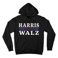 Harris Waltz 2024 Election Kamala Harris Tim Waltz 2024 Gift Tall Hoodie