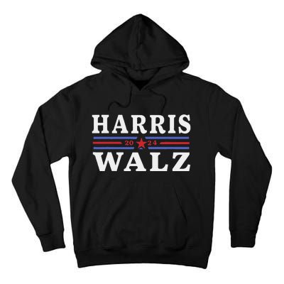 Harris Waltz 2024 Election Kamala Harris Tim Waltz 2024 Gift Tall Hoodie