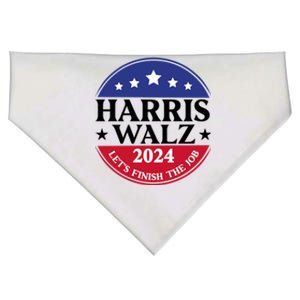 Harris Walz 24 Kamala Harris Madam President 2024 Election Gift USA-Made Doggie Bandana