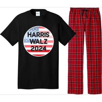 Harris Walz 24 Retro Vintage Style Gift Pajama Set