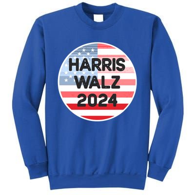 Harris Walz 24 Retro Vintage Style Gift Sweatshirt