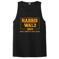 Harris Walz 2024 Make America Kind Again Harris Waltz Quote PosiCharge Competitor Tank