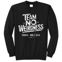 Harris Walz 2024 Team No Weirdness Funny Kamala Tim Waltz Sweatshirt