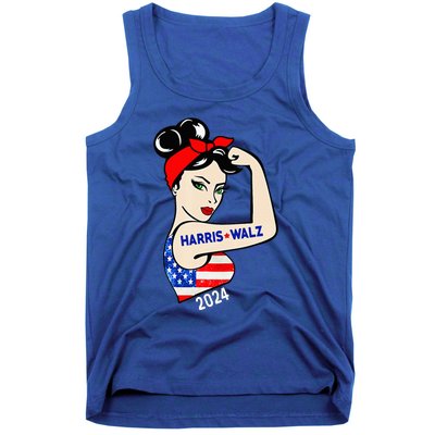 Harris Waltz 2024 Election Kamala Harris Tim Waltz 24 Tank Top