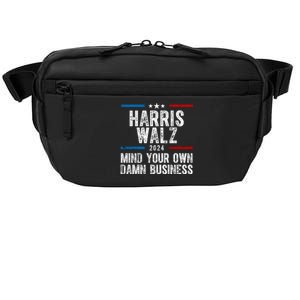 Harris Walz 2024 Mind Your Own Damn Business Crossbody Pack