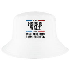 Harris Walz 2024 Mind Your Own Damn Business Cool Comfort Performance Bucket Hat