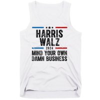 Harris Walz 2024 Mind Your Own Damn Business Tank Top